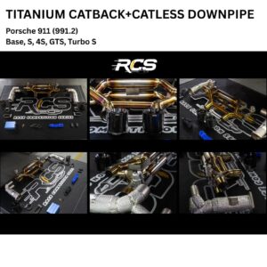Titanium Catback + Catless Downpipe (991.2)