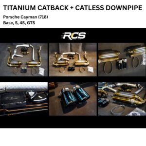 Titanium Catback + Catless Downpipe (718)